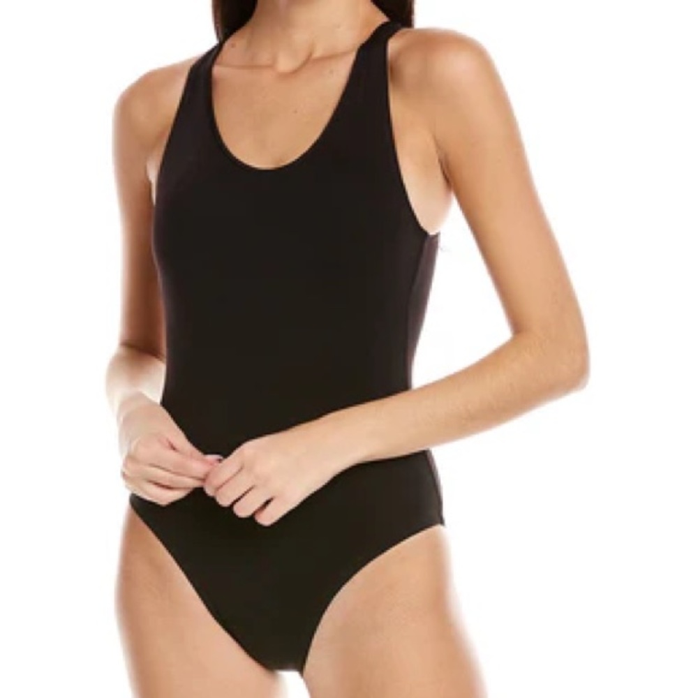 NWOT Andie The Catalina Ribbed One-Piece Tankini Swim